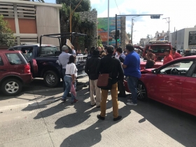Peritos de tr&aacute;nsito se negaron a esperar a las aseguradoras de los particulares