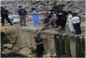 El cuerpo se encontr&oacute; flotando