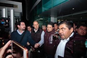 Manzanilla acudi&oacute; a la Fiscal&iacute;a a denunciar el atentado 