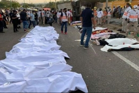 Mueren 49 migrantes tras el accidente de un cami&oacute;n en Chiapas