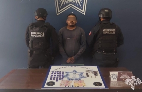 Polic&iacute;a Estatal detiene a presunto distribuidor de droga