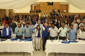 Resalt&oacute; que en el PAN se avecinan retos que requieren la unidad
