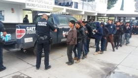 Fueron entregados a Migraci&oacute;n para ser repatriados