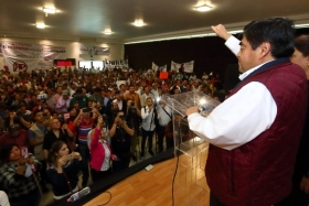 Mencion&oacute; que hoy Morena es una gran familia que crece d&iacute;a con d&iacute;a