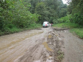 Mar&iacute;a de Jes&uacute;s result&oacute; herida y perdi&oacute; el control de la unidad,