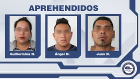 Guillermina N., alias &ldquo;La Yeye&rdquo;, &Aacute;ngel N. alias &ldquo;El Padrino&rdquo; y Juan N. alias &ldquo;El Cholo&rdquo;