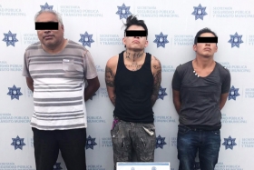 Detenidos por robo a transe&uacute;nte