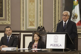 Present&oacute; su informe ante diputados locales e invitados 
