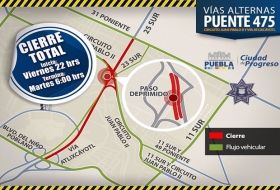 Anuncian m&aacute;s cierres viales