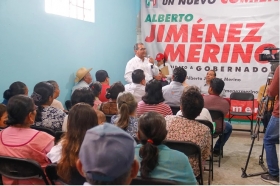 Contin&uacute;a recorriendo municipios al interior del estado   