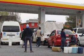 As&iacute; lucieron las gasolineras de la regi&oacute;n de Texmelucan