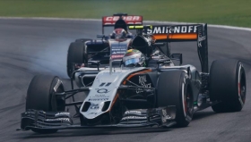 El piloto mexicano cerr&oacute; en posici&oacute;n 13 del GP.