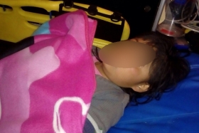 Una de las menores fue sacada con vida, cuerpo de emergencia atendieron a la peque&ntilde;a de 9 a&ntilde;os 