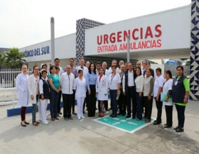 &Aacute;rea de urgencias del Hospital General del Sur qued&oacute; restablecido