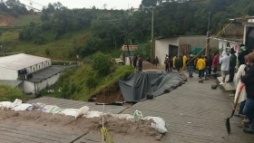 Jos&eacute; &Aacute;ngel Pedro Guerrero Herrera comparti&oacute; que los da&ntilde;os en la colonia San Jos&eacute; se debi&oacute; a la intensa lluvia que cay&oacute; durante varias horas