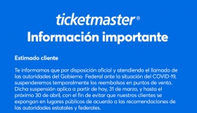 suspender&aacute; temporalmente los reembolsos