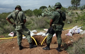 El Ej&eacute;rcito reforz&oacute; la vigilancia en la zona     