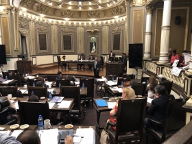 Permit&iacute;a al gobierno del estado, expropiar bienes de manera expr&eacute;s sin que se permitiera el derecho de audiencia 