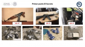 Armas, drogas y veh&iacute;culos de lujo fueron asegurados       