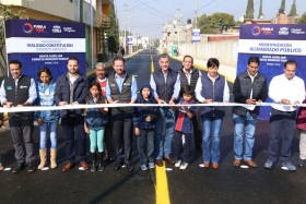 Inauguraron las vialidades  20 de Noviembre, Constituci&oacute;n y Veracruz, as&iacute; como el alumbrado p&uacute;blico