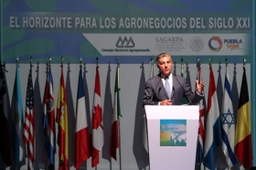 Tony Gali se&ntilde;al&oacute; que la realizaci&oacute;n del Foro Global Agroalimentario es muestra de que Puebla sigue de pie a pesar de los momentos dif&iacute;ciles