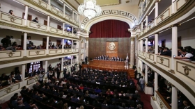 Encabezada por el Presidente de la Rep&uacute;blica, Enrique Pe&ntilde;a Nieto. 