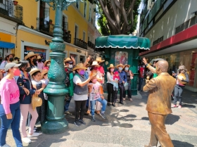 Concluyen con gran &eacute;xito recorridos guiados en el Centro Hist&oacute;rico de Puebla
