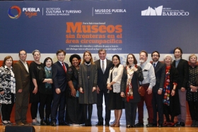 Nuria Sanz destac&oacute; que Puebla y el Barroco son un importante punto de encuentro