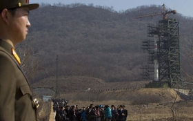 Estaci&oacute;n de lanzamiento de sat&eacute;lites Sohae.