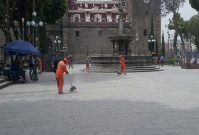 Recolectan ceniza