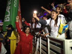 Blanca Alcal&aacute; propuso desarrollo y proyecto para Puebla en el debate organizado por el IEE