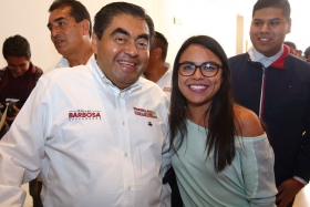 Su propuesta de gobierno ha sido enfocada a que en Puebla las cosas est&eacute;n mejor