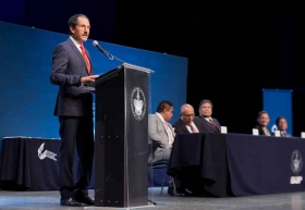 Rector refrend&oacute; su compromiso de trabajar con 10 principios fundamentales que tiene la instituci&oacute;n en beneficio de la comunidad