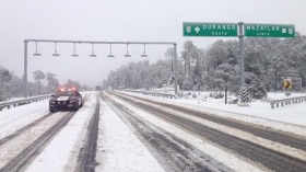 Nevadas al norte del pa&iacute;s