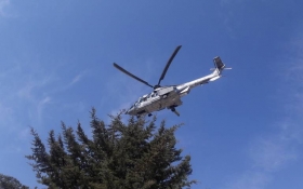 Luego de estabilizarlos fueron trasladados v&iacute;a a&eacute;rea a un hospital militar 