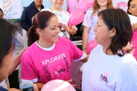 La esposa del gobernador electo Tony Gali, encabez&oacute; la campa&ntilde;a Pink Power contra el c&aacute;ncer de mama