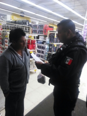 Se encontraba en estado de ebriedad y escandalizando en v&iacute;a p&uacute;blica