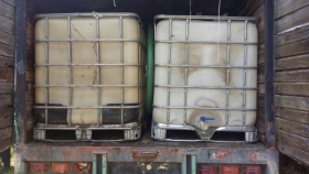 Se recuperaron 6 mil litros de hidrocarburo, 5 veh&iacute;culos y 2 cajas secas. Hay 6 personas aseguradas y 12 indocumentados rescatados