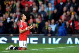 Chicharito jug&oacute; la temporada pasada en calidad de cedido en el Real Madrid.