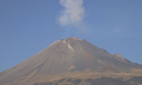 Esta es la situaci&oacute;n actual del Volc&aacute;n Popocat&eacute;petl