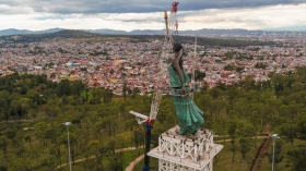 Estatua La Victoria resalta la participaci&oacute;n ciudadana del 19 de septiembre 