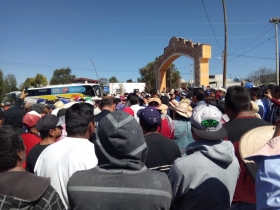 Al punto acudi&oacute; personal de la Segob Puebla