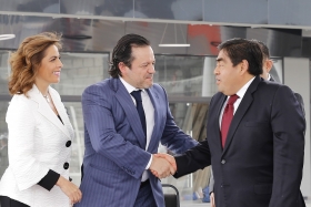 Reconoci&oacute; el esfuerzo de las empresas por tener la visi&oacute;n de invertir en el estado