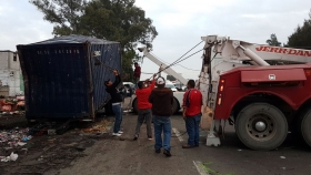 Polic&iacute;a Federal y CAPUFE laboraron en la zona 