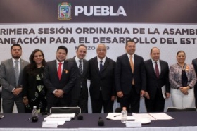 Sesi&oacute;n Ordinaria de la Asamblea Plenaria del Comit&eacute; de Planeaci&oacute;n para el Desarrollo del Estado de Puebla