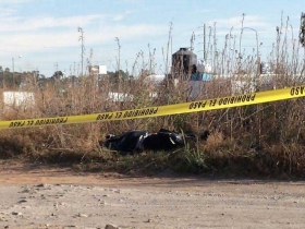 El cad&aacute;ver fue abandonado en la comunidad del Moral