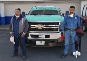 Capturan a presuntos &ldquo;huachigaseros&rdquo; en Chignahuapan