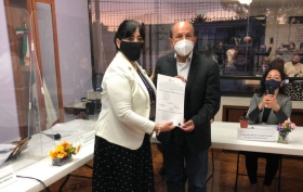Recibe Quintero constancia de mayor&iacute;a como Alcalde de Iztacalco