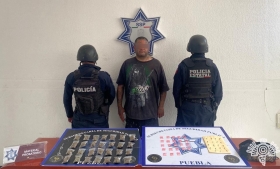 Capturan a&nbsp;extorsionador de comerciantes y choferes de transporte p&uacute;blico