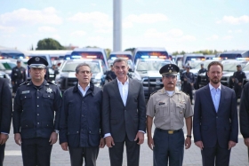 El mandatario resalt&oacute; el esfuerzo de las polic&iacute;as municipales, estatales, federales, el Ej&eacute;rcito y Marina